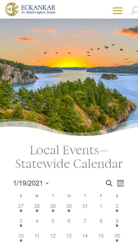 Eckankar in Washington State - mobile screenshot - events