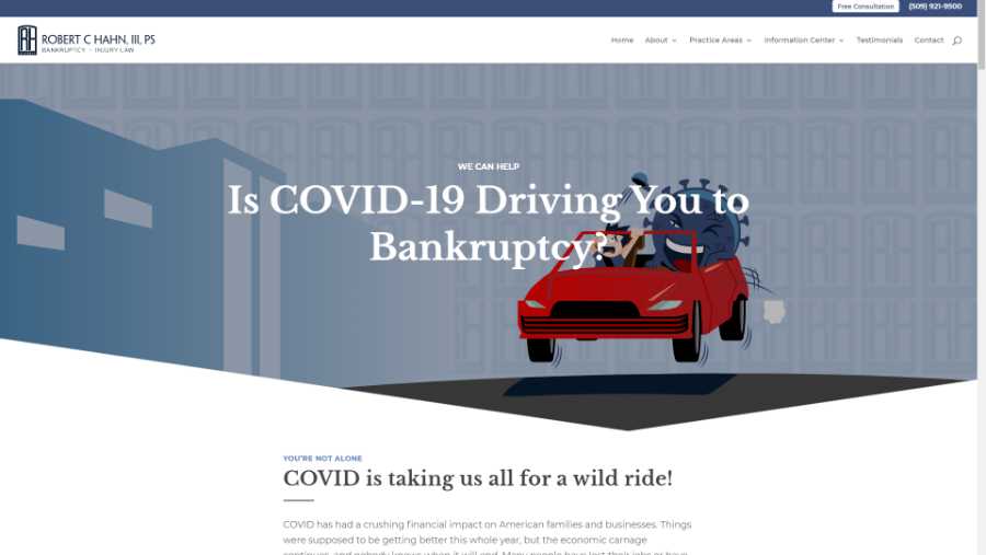 screenshot - Is COVID-19 Driving You to Bankruptcy?